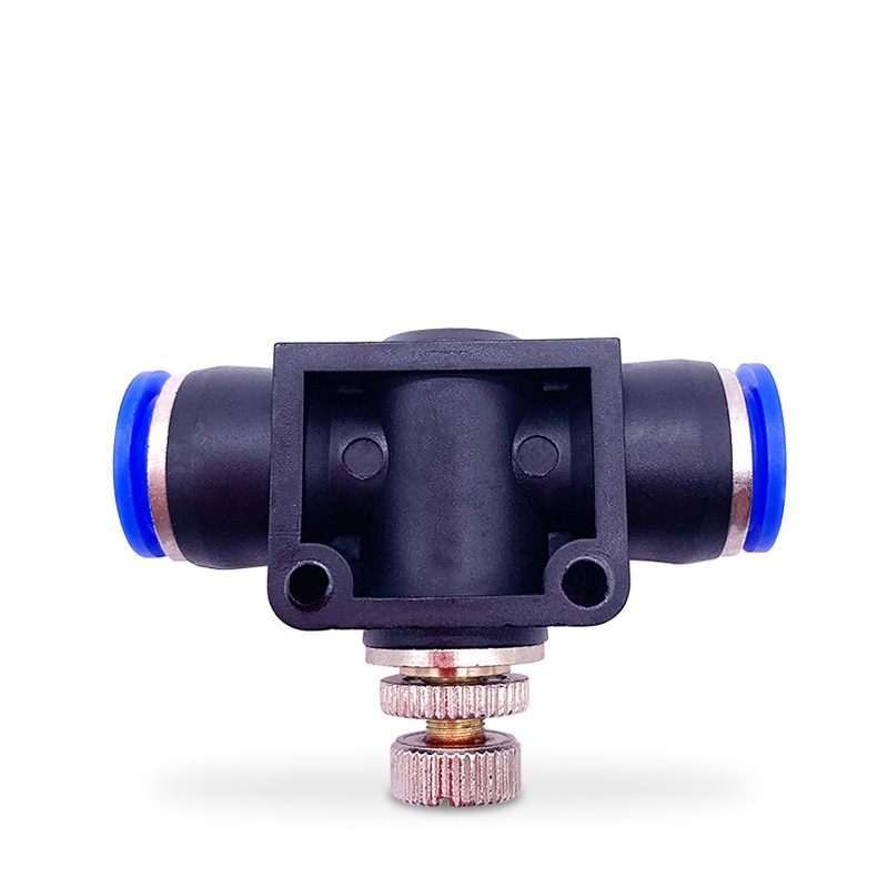 Pneumatic Fittings LSA 4mm 6mm 8mm 10mm 12mm Air Water Hose Tube One Touch Straight Push-In Plastic Quick Connector Tube Fitting