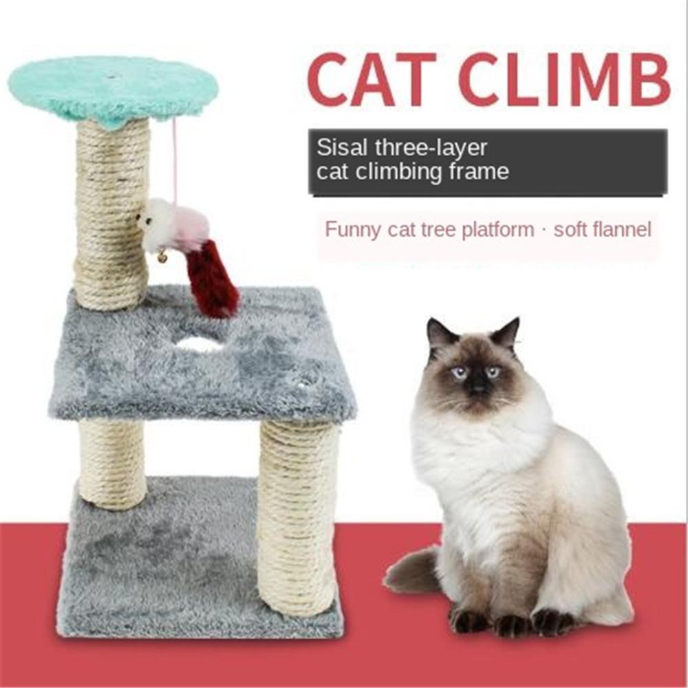 Cat's Tree Tower Pets Play Tree Scratching Arbre A Chat Climbing Jumping Toy Frame Pets Rascador Gato Cat House Scratching-stone