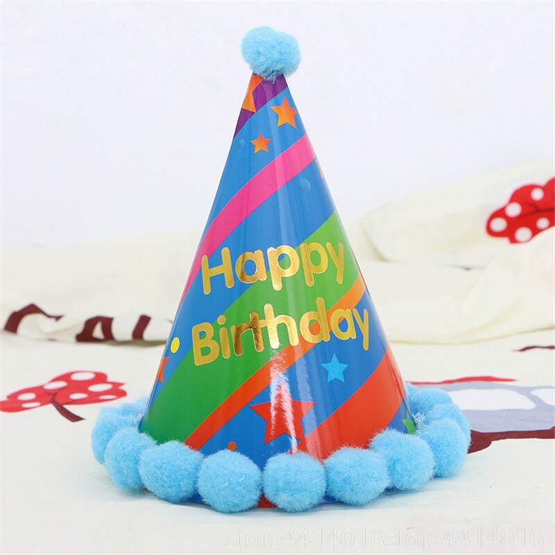10pcs/set Birthday Festival Decorations Hat Paper Cap DIY Cone Hats Children Party Supplies Birthday Party Ornament 66: 12