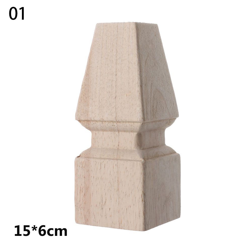Pieds de meuble Vintage en bois sculpté, Style européen, pieds de meuble, décoration de maison: 1