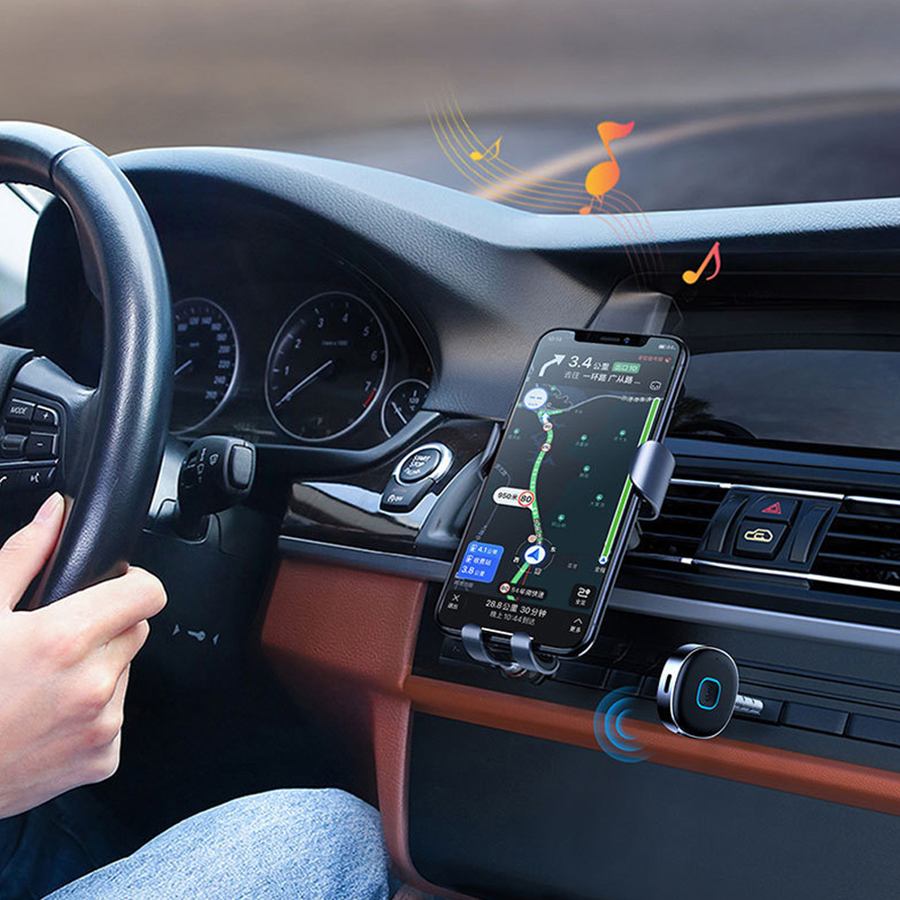 J33 Wireless Bluetooth Receiver AUX Car Stereo Amplifier Headphone Bluetooth Audio Converter 5.0 Bluetooth Adapter