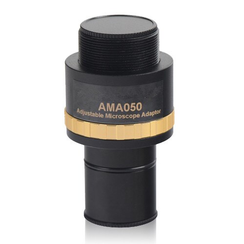 Adjustable 23.2mm Eyepiece to C-mount Microscope Eyepiece Adapter: AMA050