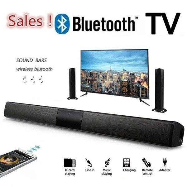 Soundbar Home Theater Tv Speaker Draagbare 3D Subwoofer Draadloze Bluetooth Tv Soundbar