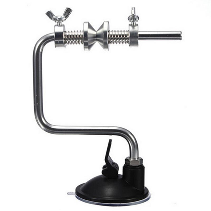 1pc Portable Fishing Line Winder Reel Spool Spooler Multi-rotate Aluminum Spool Holder Fishing Tackle Tools Accessories: Default Title