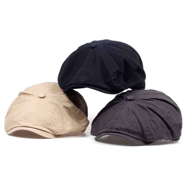 VORON casual brand hats unisex cotton beret cap outdoor autumn winter berets hats cap hat