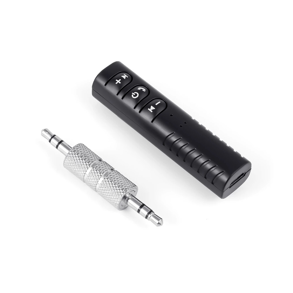 Drahtlose Bluetooth-kompatibel Audio Empfänger 3,5mm Jack AUX Auto Audio Sender Handy BT 5,0 Lautsprecher Adapter Freisprecheinrichtung: Default Title