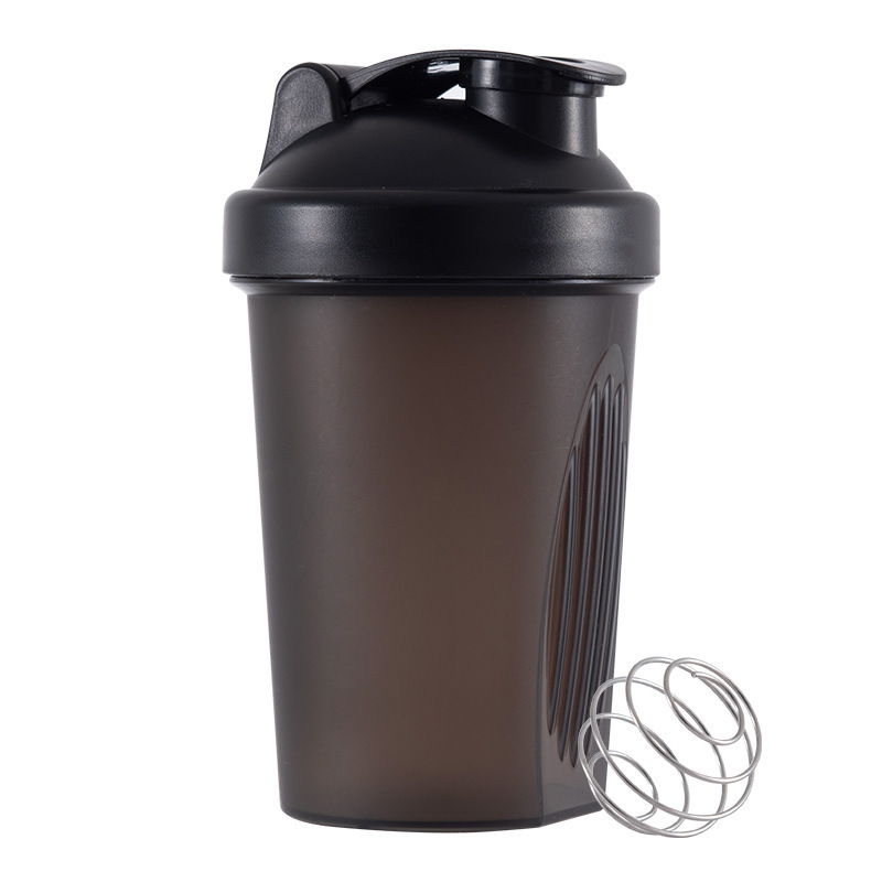 Bouteille Shaker mélangeur de 400ML, avec échelle de protéines, étanche, pour l'entraînement en poudre, tasse de mélange de Sport, bouteille d'eau: vert clair