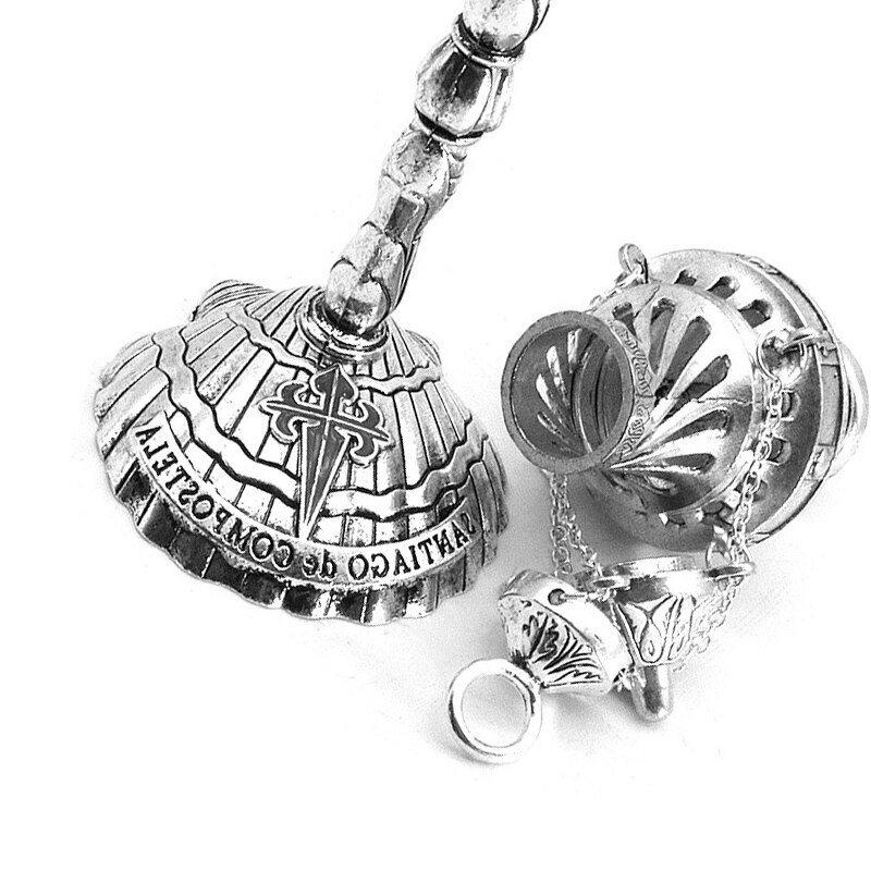 S/M/L Cross Censer Christian Church Incense Burner Religious Worship Utensils Orthodox Relics Crafts Chapel Ornament