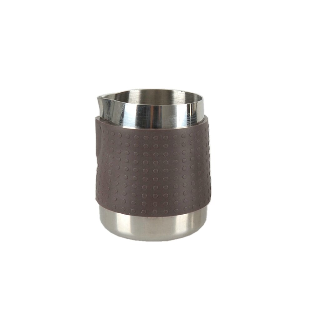 350ml siliconen gel melkschuimkannetjes van roestvrij staal espresso koffiekannetje barista ambachtelijke koffie latte melkschuimkannetje