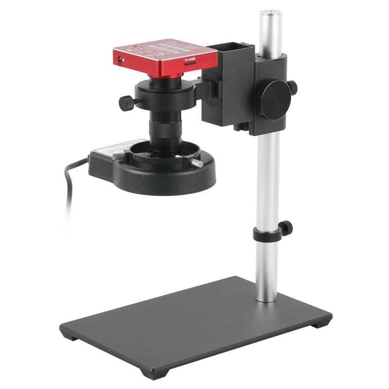 37MP 1080P 60FPS Video Digital HDMI USB Microscope Camera Zoom C Mount Lens For Lab PCB IC CPU Soldering