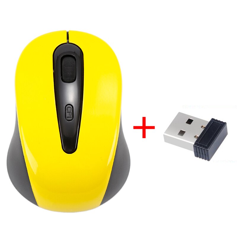 USB Gaming Wireless Mouse Gamer 2.4GHz Mini Receiver 3 Keys Computer Mouse Gamer Mice for Computer PC Laptop: 6