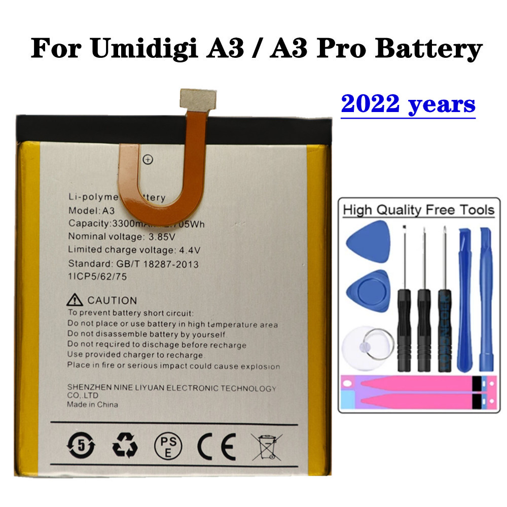 Original Battery For UMI Umidigi F1 Play F2 A9 / A7 / A5 / A3 / A1 Pro Z2 Z Touch One Max One Pro Power 3 S2 Pro Lite S3 Pro: Umidigi A3