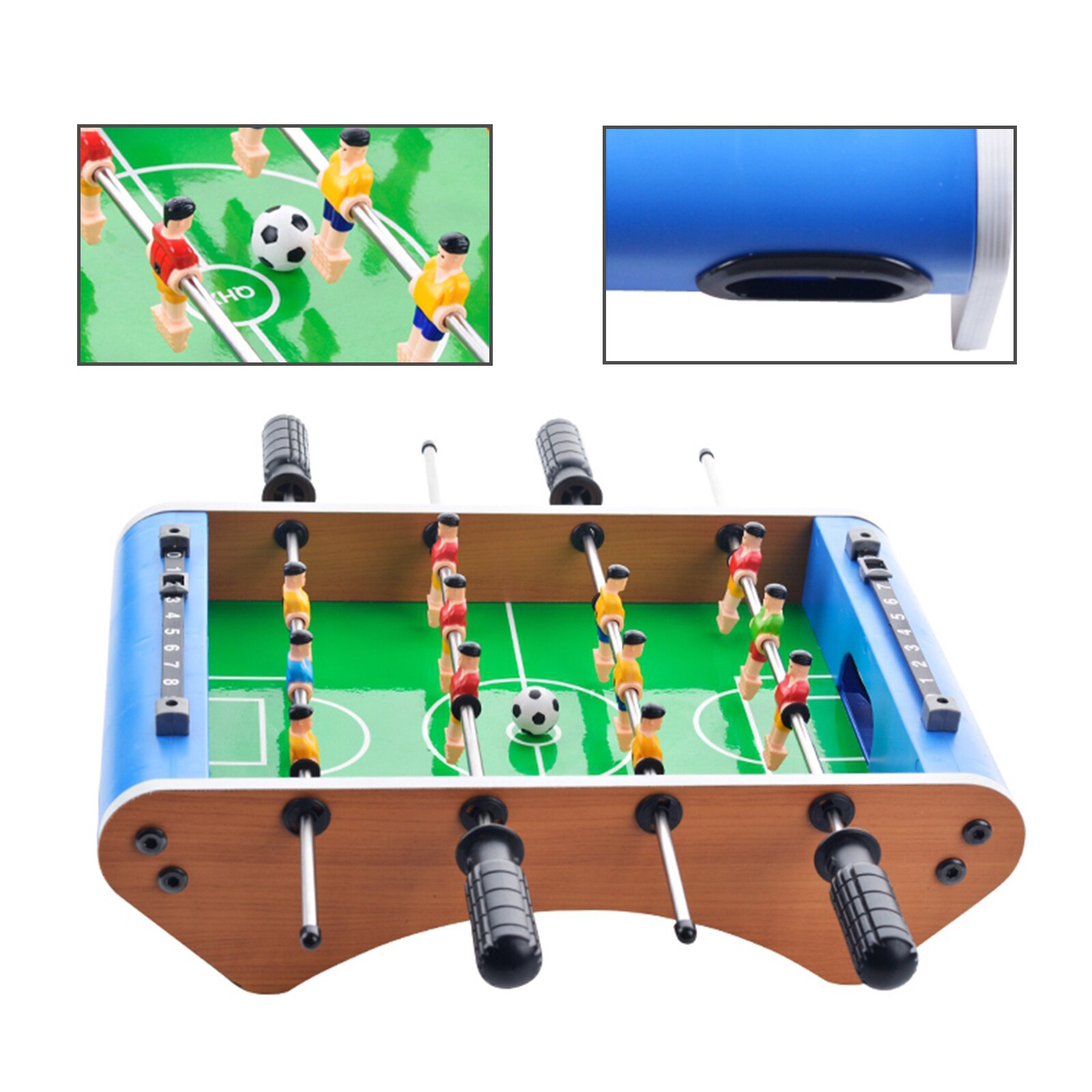 Mini Table Football 14" Table Top Football Family Friend Soccer Shoot Game
