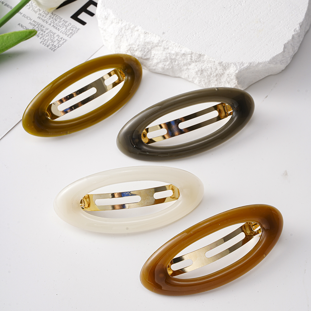 Pinzas en forma de garra para el pelo grandes coreanas para mujer, soporte de cola de caballo de gelatina de Metal, pasadores de horquilla, accesorios para el cabello para chicas a la