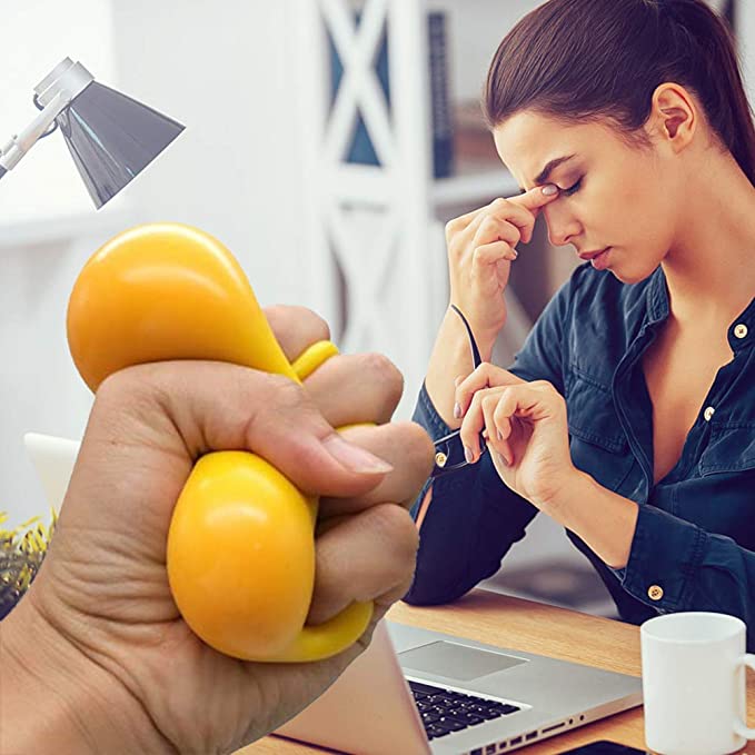 60mm Stress Relief Kugeln für Kinder Und Erwachsene Anti Stress Ball Farbwechsel Reißen-Beständig Ungiftig BPA FREI Weiche Stretchy Spielzeug