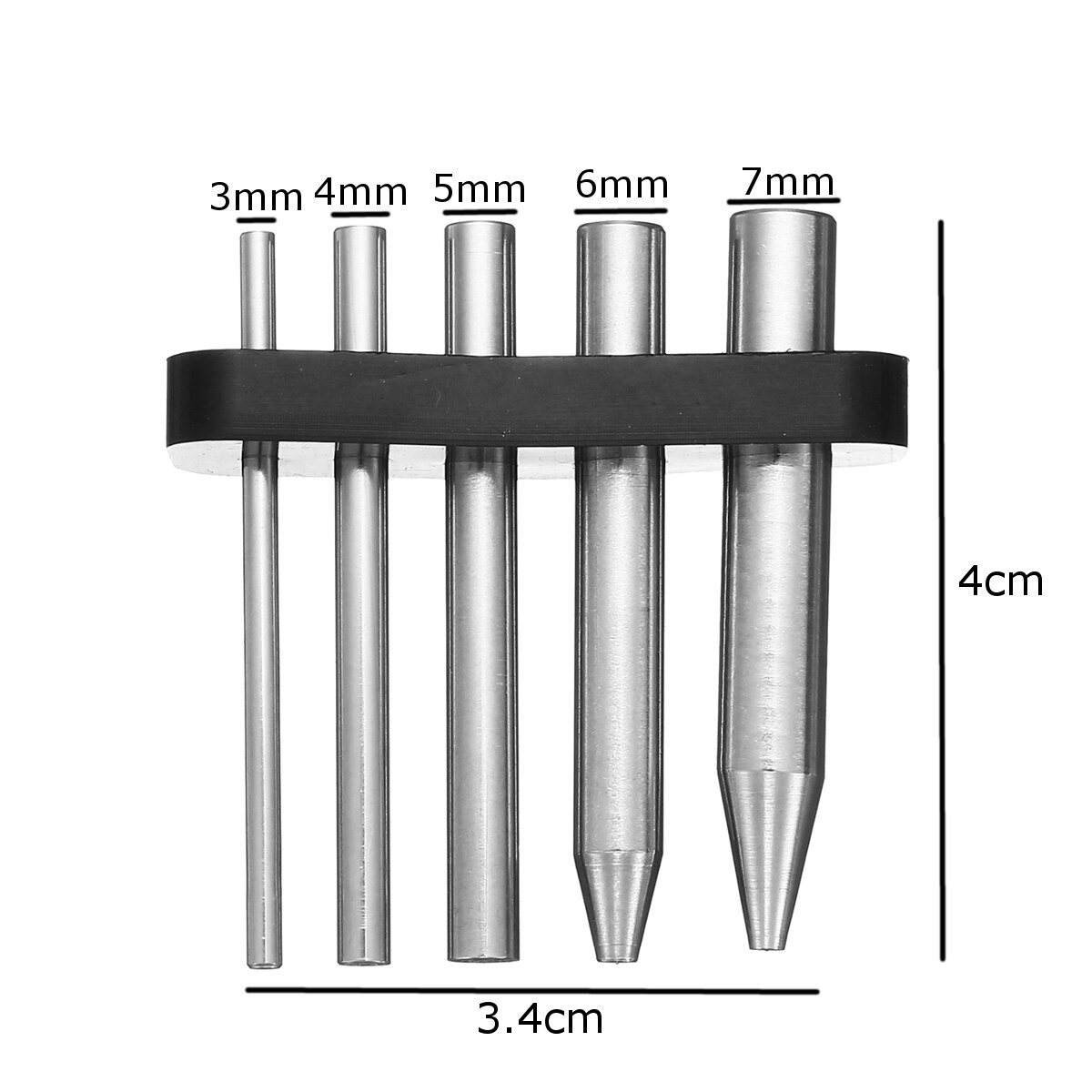 5Pcs Vinger Rock 3D Metalen Puzzels Montage Gereedschap De Modellen Rvs Sticks Ronde Kolom Multipurpose Gereedschap