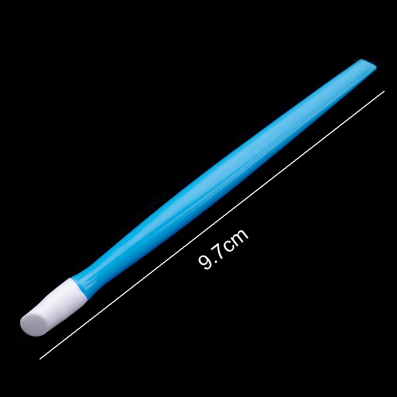 Empujador de cutículas de acero inoxidable de doble punta, 1 Uds., removedor de piel muerta para manicura y pedicura, herramienta de cuidado para manicura: Rosa