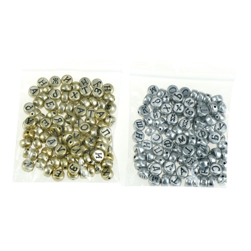 100 stuks/set doe-het-zelf platte ronde letters acryl spacer kralen voor het maken van sieraden alfabet kralen