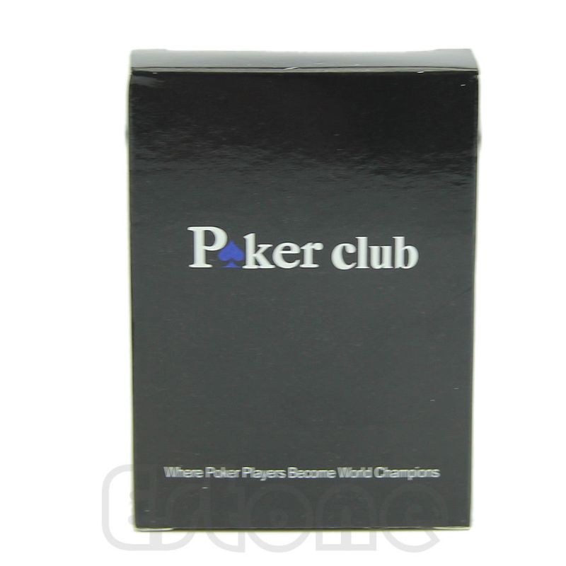 1* Poker 100% PLASTIC Red Poker Size Playing Cards