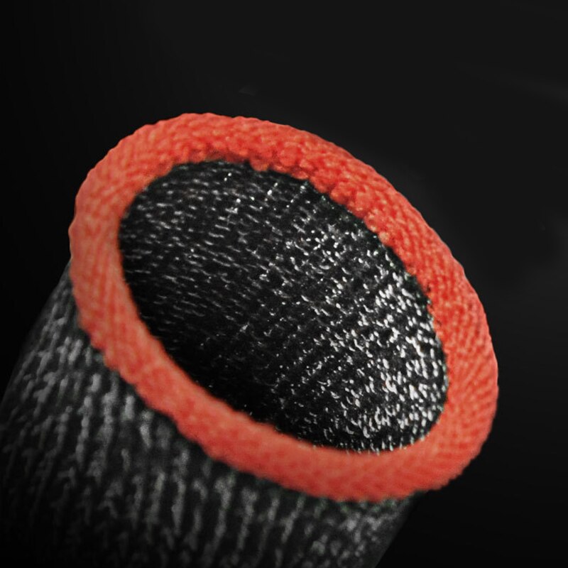 Elastic Touch Screen Finger Sleeve Seamless Breathable Anti-Sweat Finger Cot for Mobile Phone Game GDeals