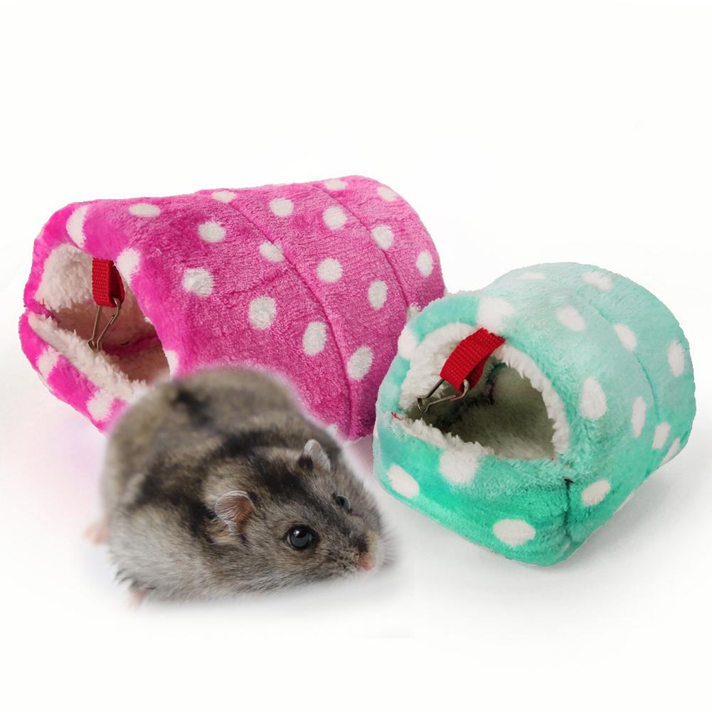 Mini hamster pindsvin varm chinchilla marsvin varm sove rede lille dyr kæledyr sengehus