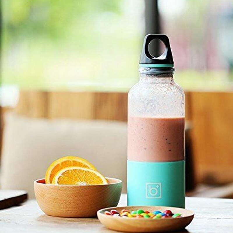 Vaso exprimidor portátil de 500ml, recargable por USB, eléctrico, automático, para Bingo, verduras, frutas, herramientas para jugo, taza batidora, Botella Mezcladora