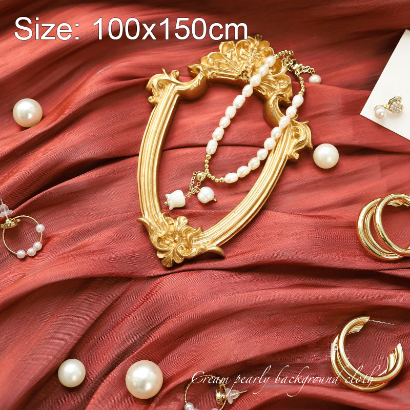 Accesorios de fotografía novedosa, fondo de , tela de seda, Color sólido, fotografía de estudio fotográfico para joyería, juguete cosmético, producto pequeño