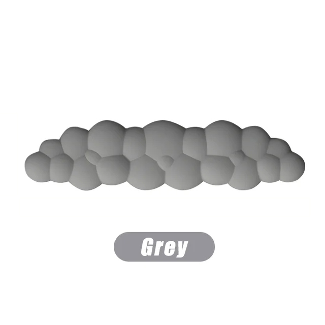 Tastatur-Cloud-Handgelenkauflage mit Memory-Schaum-Handgelenkstütze/Kissen aus weichem Leder zum einfachen Tippen und zur Schmerzlinderung im Büro