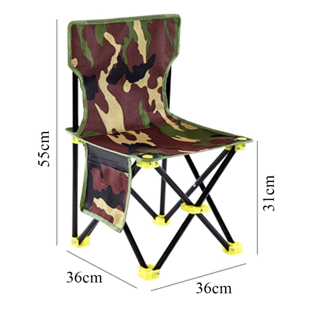 1 st 36 cm * 36 cm * 31 cm * 59 cm Outdoor Vissen Stoel Camouflage Klapstoel Camping wandelen Stoel Strand Picknick Rest Zetel Krukje