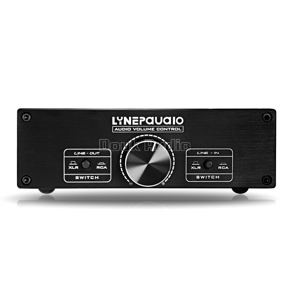Nobsound Mini Full-balanced Passive Preamp 2-Channel Pre-Amplifier Audio Volume Controller For Home A