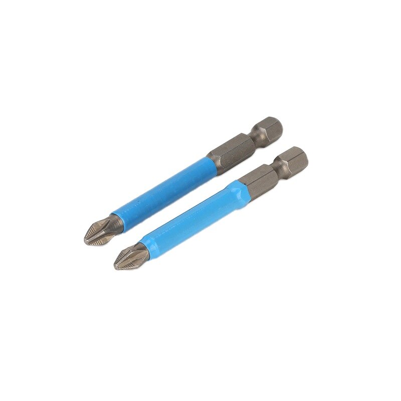 S2 Steel PH2 Anti Slip Electric Screwdriver Bit Magnetic Phillips Tip 1/4" Hex Shank 25mm 50mm 65mm 70mm 90mm 127mm 150mm