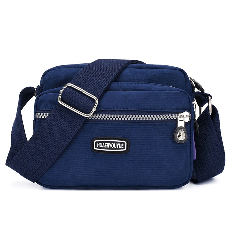 dameshandtassen Casual crossbody schoudertas Dames nylon waterdichte messenger bags voor dames Diagonale tas Reisportemonnees: Naakt
