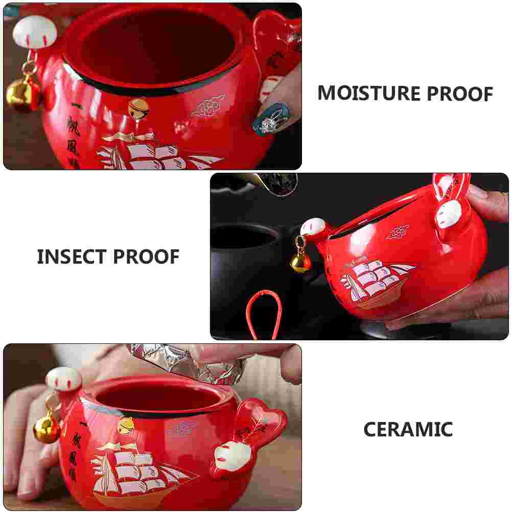 Thee Verzegelde Opslag Blikken Gedroogd Fruit Thee Opslag Container Theebus Suiker Kan