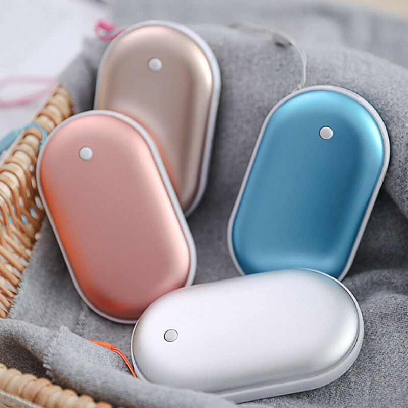 4000 Mah Mini Handwarmer Usb Opladen Pocket 5V/1A Telefoon Power Bank Lange Levensduur Draagbare Winter body Handy Warmer Hand Heater