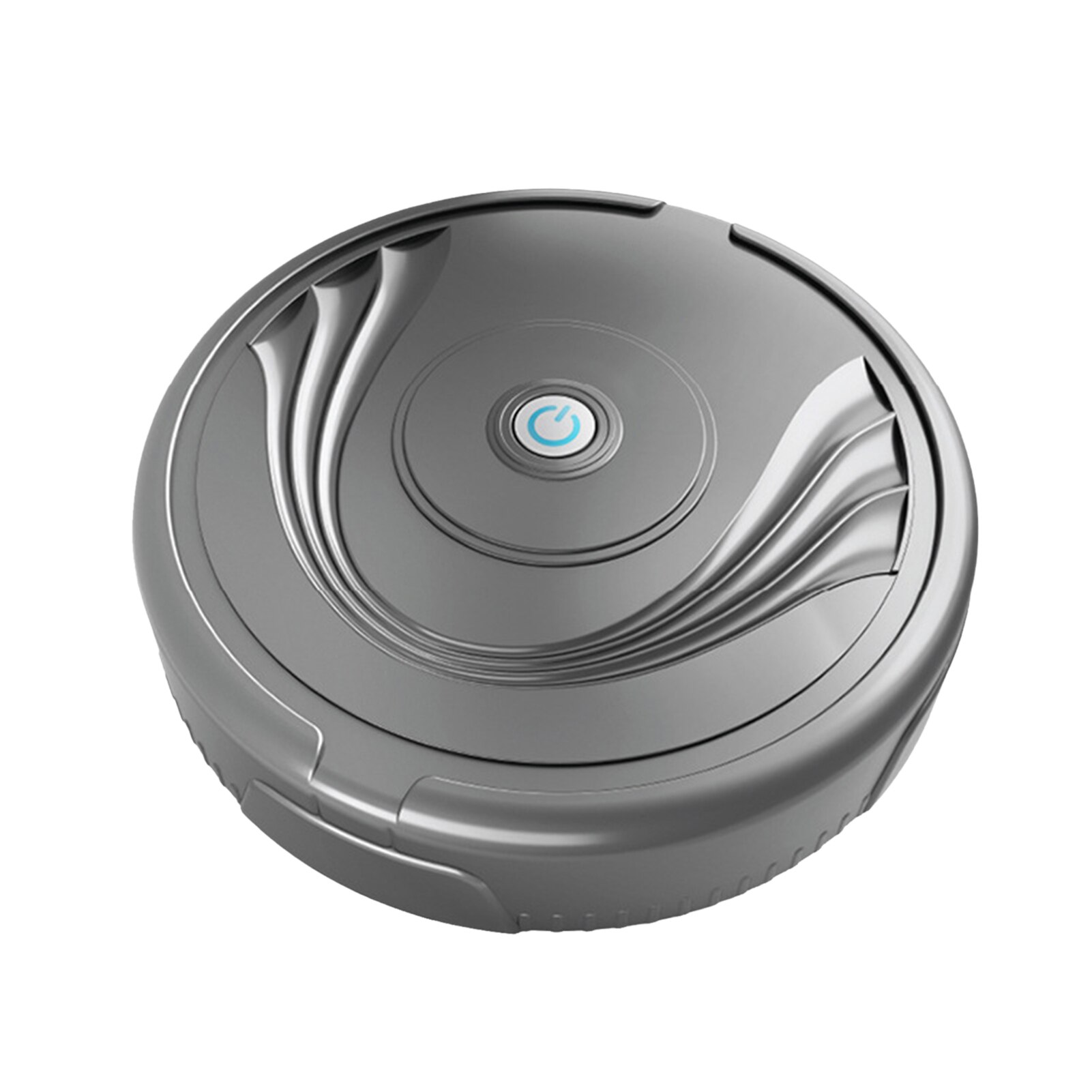 Robot Sweeper UV Smart Vacuum Cleaner Sweeping Robot Household Cleaner Thin Super Quiet for Hardwood Floor Carpet Tile Hair: Dark Grey