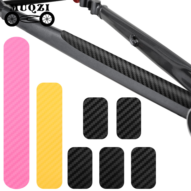 MUQZI Kettenstreben-Schutz-einstellen, Fahrradrahmen, schützende Aufkleber, Kettenschutz, Klebeband, Kettenstreben-Pad für Mountainbike MTBRoad Fahrrad
