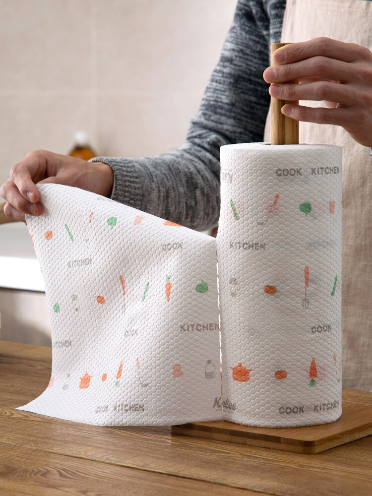 Good home kitchen absorbent paper, dry and wet dual purpose breakpoint , multi-purpose, strong cleaning