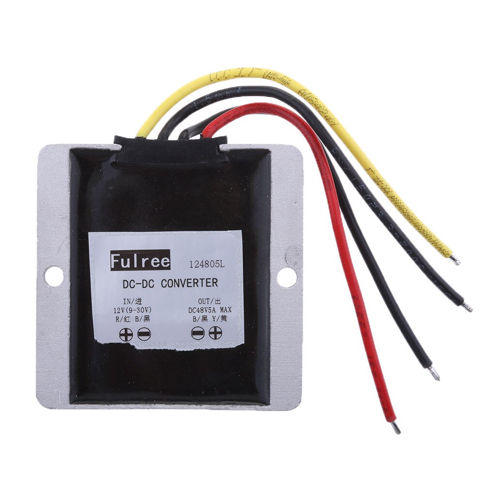 DC/DC Konverter Regler 48V/5A zu 12V/24V Spannung Transformator