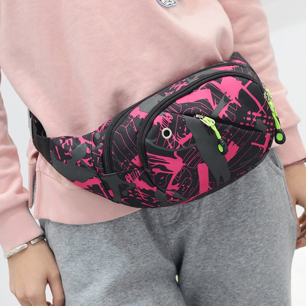 Unisex bag Outdoor Sports belt bag Casual Camoufla Waist Pack Cycling Sport Belt Bag Fanny Pack Bauchtasche бананка женская