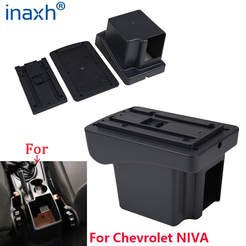 Für Chevrolet NIVA Armlehne nachrüsten teile Auto Armlehne Kasten Lagerung Kasten Auto Innen zubehör Ladung USB