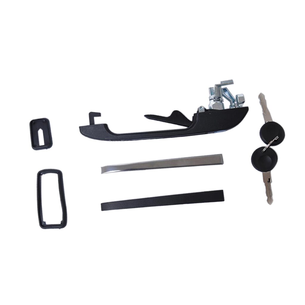 Front Left Outer Door Handle Kits For VW Jetta MK1 1980-1984 MK2 1984-1992