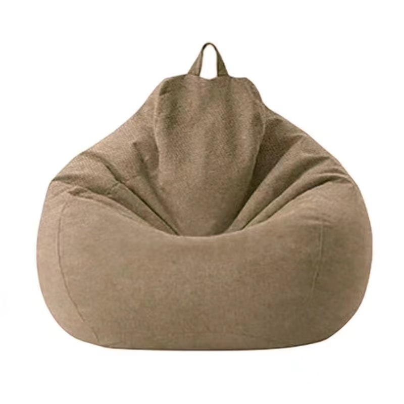 Sækkestol til sofa, sofabetræk, sofataske, stolbetræk, indendørsbetræk, blød sækkestol til sofa, sofataskebetræk (uden fyld): Æblegrøn / 80*120cm
