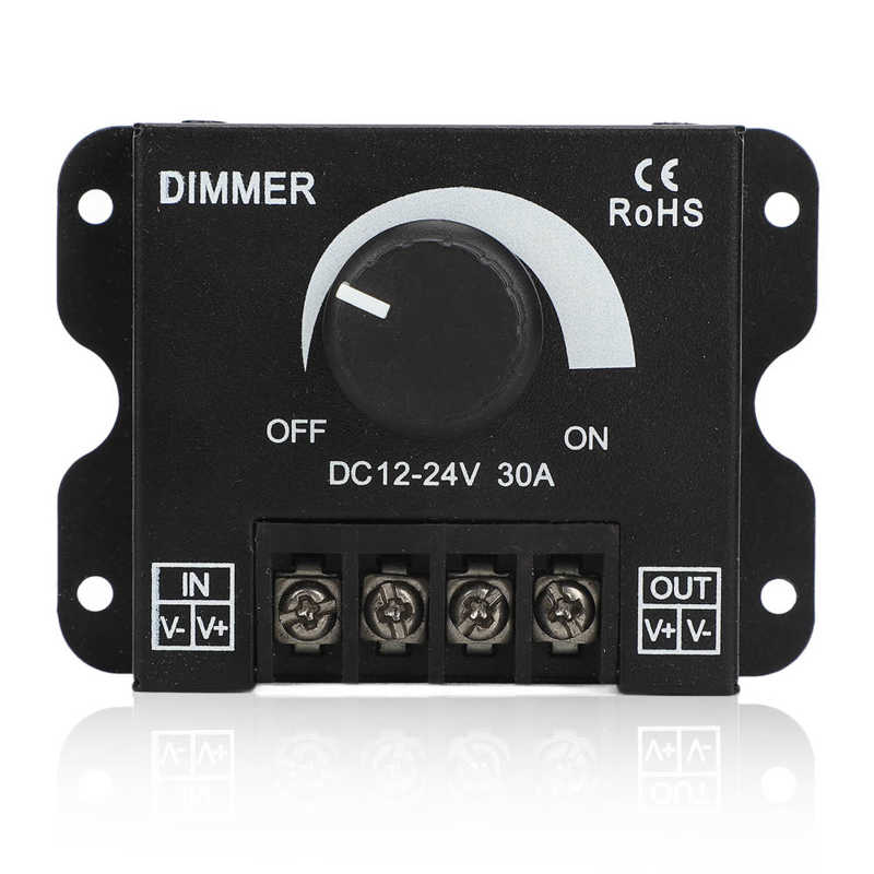 LED Dimmer Single Channel LED Light Strip Dimmer for Toilet for Bedroom for Bar