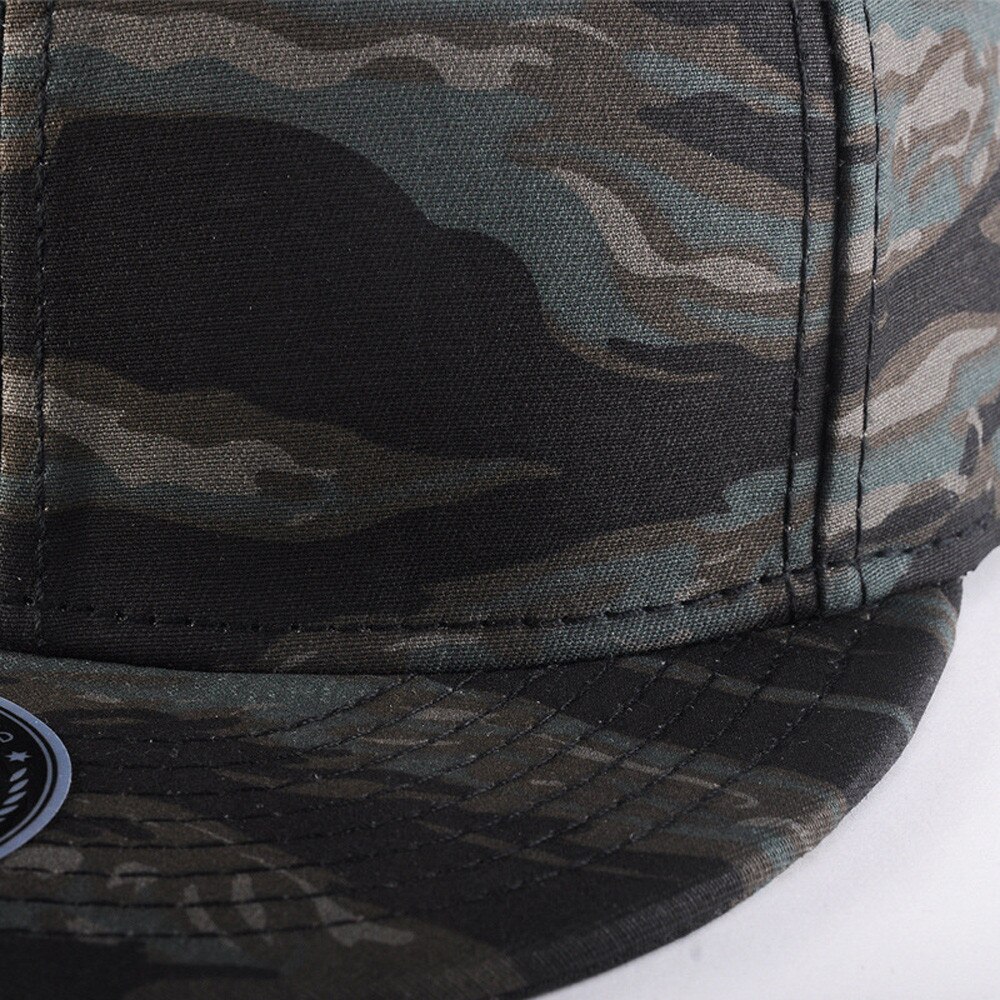 Mænd kvinder baseball camouflage kasket snapback hat hip-hop justerbar top baseball caps vasket udendørs sailor patrol army cap #t2