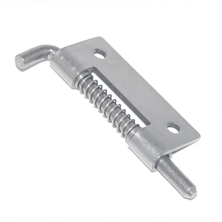 1Pc Long Silver Door Latch Sliding Lock Barrel Bolt Latch Hasp Staple Gate Safety Lock Latch Barrel Bolt Latch Spring Barrel