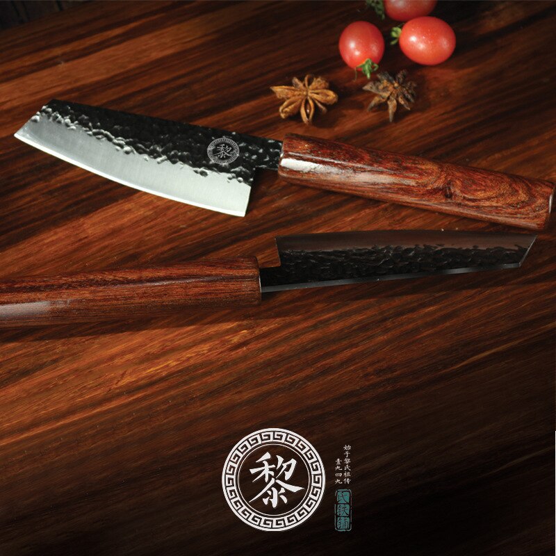 4.5 Inch Handmade Forged Knives Traditional Craft Fruit Forging Kitchen Knife 4Cr13mov Cooking Tools Fish Boning Sharp Kiritsuke