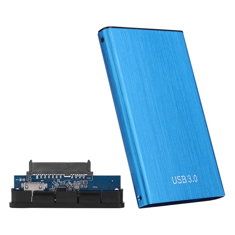 Caja de disco duro portátil USB 3,0, carcasa externa para HDD SSD de 2,5 pulgadas, 6gbps