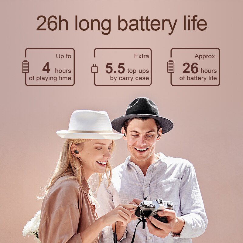 Haylou GT1 Pro Lange Batterij Stereo Bluetooth Oortelefoon Met Dual Mic Ruisonderdrukking GT1 Tws Touch Control Draadloze Gaming Headset
