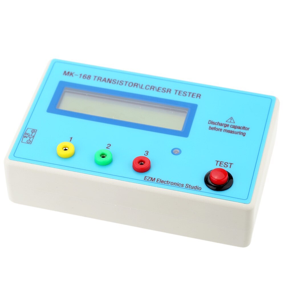 Multifunctional Transistor Tester LCD Backlight Diode Inductance Capacitance Resistance ESR Meter for MOS/PNP/NPN L/C/R Testing
