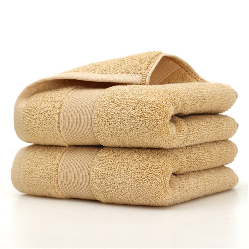 Toallas de algodón egipcio para el baño, toalla deportiva de Color sólido para el hogar, Hotel de 5 estrellas, , 36x76cm, para parejas, Uds.: Marrón